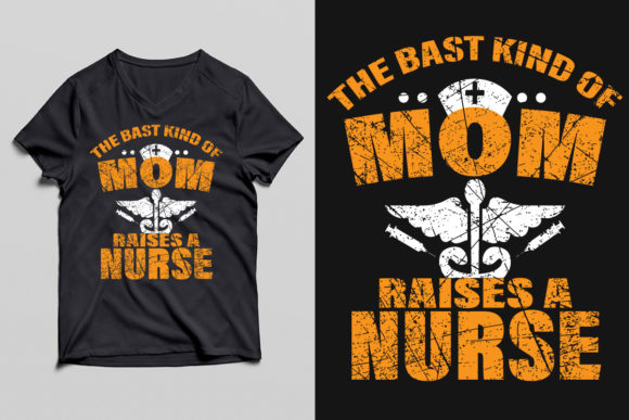 NURSE MOM T-SHIRT DESIGN Graphics