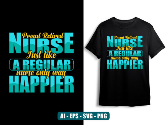 Nurse T-shirt Design Typographic Vector