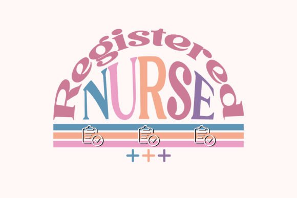 Registered Nurse SVG-PNG Design for Graphics and Crafts
