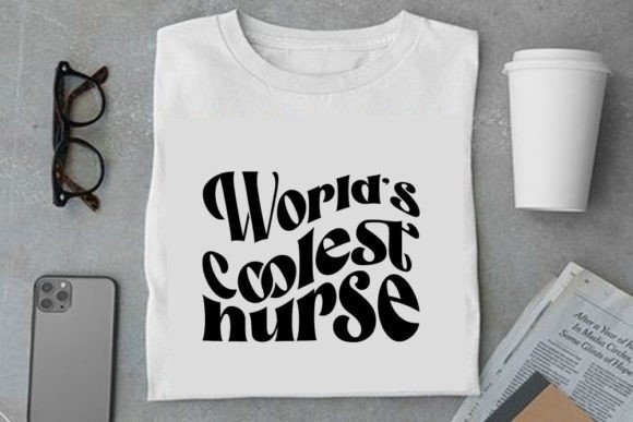 Retro Nurse Design, Graphics & T-Shirt Designs